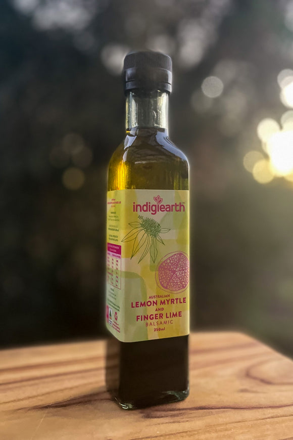 Indigiearth Lemon Myrtle & Finger Lime Balsamic
