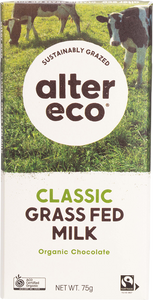 Alter Eco Organic Chocolate - Classic Grass Fed Milk