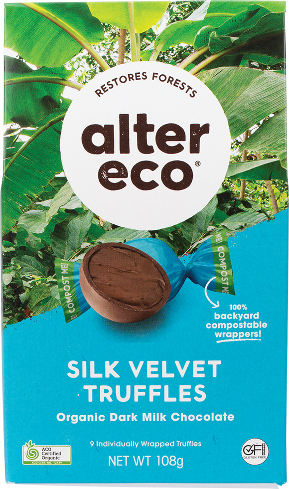 Alter Eco Organic Truffles - Dark Milk Silk Velvet
