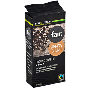 fair. Ethiopia Blend Organic Ground Coffee