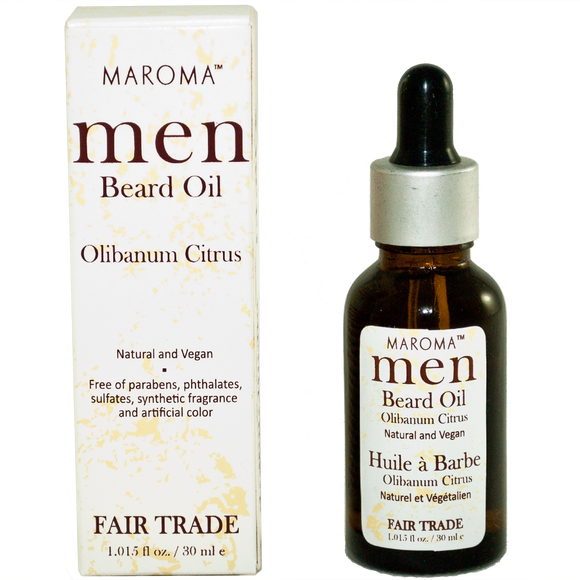 Maroma Men Beard Oil Olibanum Citrus
