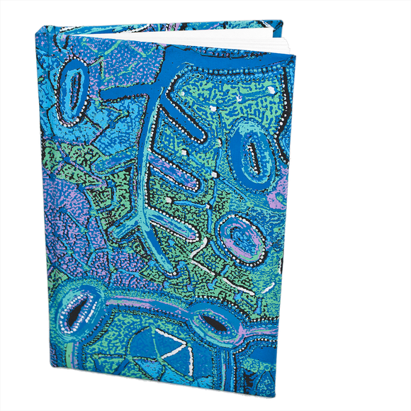 Notebook Handmade Paper - Pikilyi Jukurrpa