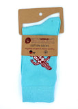Cotton Socks – Crocodile Design