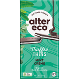 Alter Eco Organic Truffle Thins - Dark Mint Crème