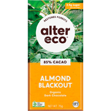 Alter Eco Organic Chocolate - Dark Almond Blackout