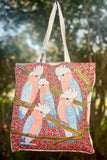 Cotton Shopping Bag Foldable - Galahs Design