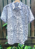 Mens Shirt - Organic Cotton Voile -Long Time Design