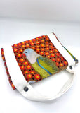 Cotton Shopping Bag Foldable - Princess Parrot Design