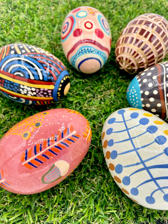 Lacquerware Eggs  - Assorted Designs