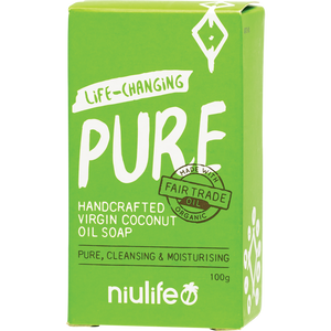 Niulife Coconut Oil Soap - Pure