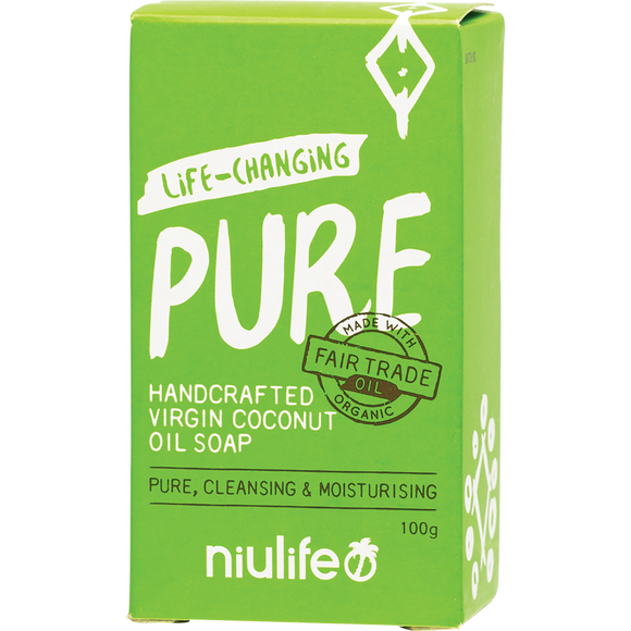 Niulife Coconut Oil Soap - Pure