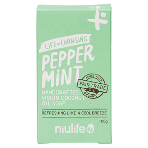 Niulife Coconut Oil Soap - Peppermint