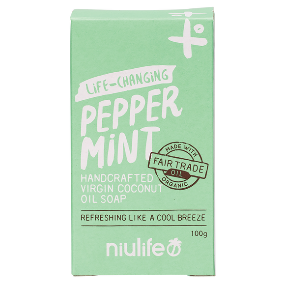 Niulife Coconut Oil Soap - Peppermint