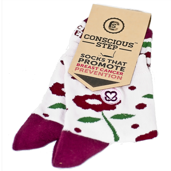 Conscious Step Socks That Promote Breast Cancer Prevention