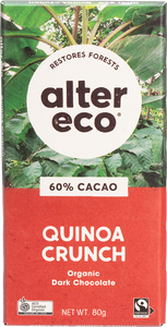 Alter Eco Organic Chocolate - Quinoa Crunch