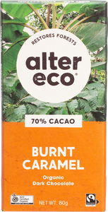 Alter Eco Organic Chocolate - Burnt Caramel