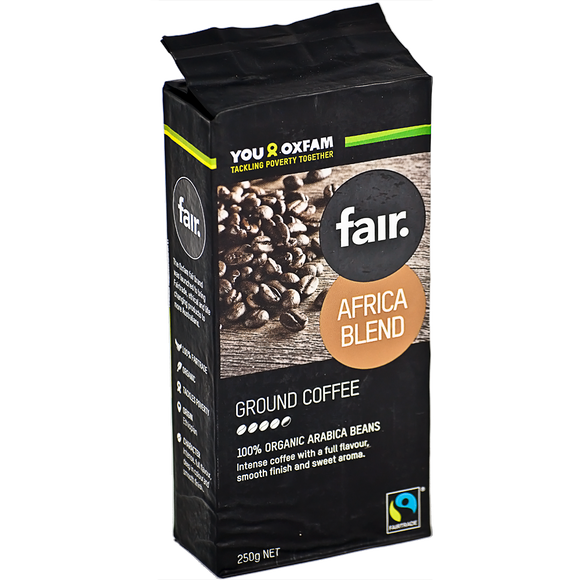 fair. Ethiopia Blend Organic Ground Coffee
