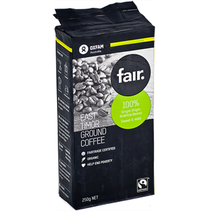 fair. East Timor Organic Ground Coffee