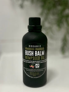 Bush Balm® Organic Hemp seed Massage Oil Irmangka Irmangka