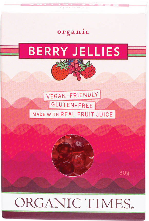 Organic Times Berry Jellies